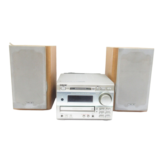 Sony DHC-MD373 Manual De Instrucciones