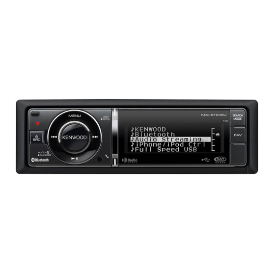 Kenwood KDC-X994 Manual De Instrucciones