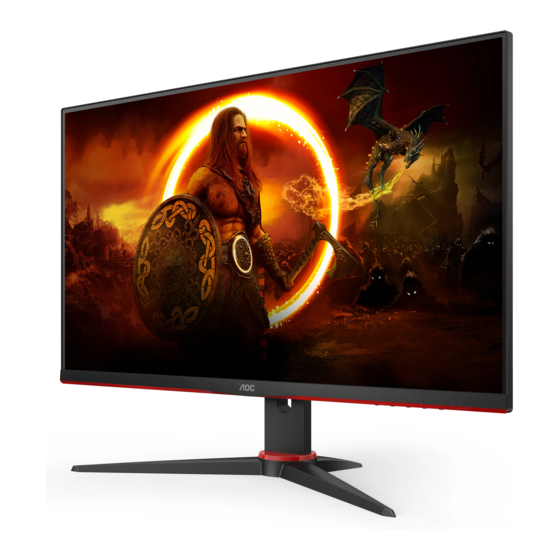 AOC 24G2ZE Manual Del Usuario