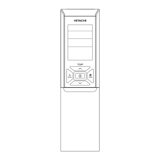 Hitachi RAR-5E3 Manual