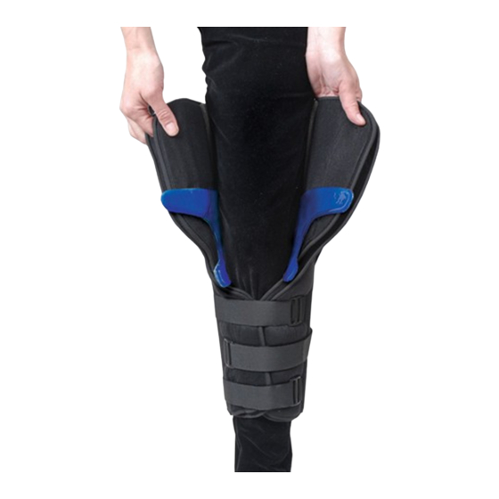 Össur Universal 3-Panel Knee Immobilizer Instrucciones Para El Uso