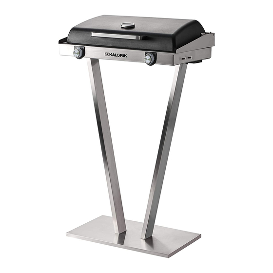 Team kalorik TKG EBBQ 1002 L Manual De Instrucciones