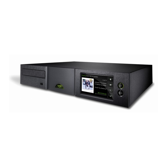 NAIM HDX Guia De Inicio Rapido