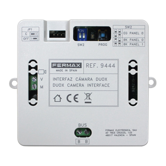 Fermax DUOX PLUS Manual De Instrucciones