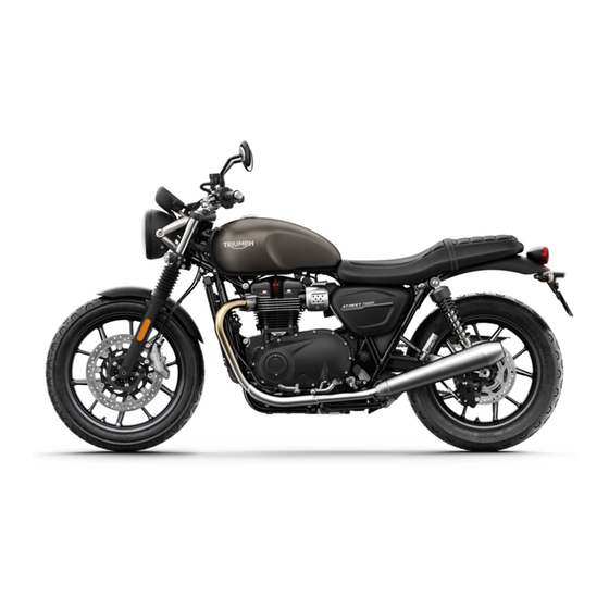 Triumph Street Twin Manuales