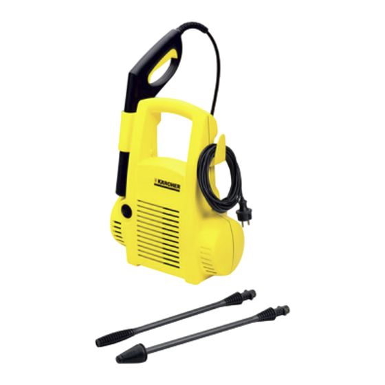 Kärcher K 2.89 Manual Del Usuario