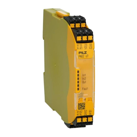 Pilz PNOZ s7 Manual Del Usuario