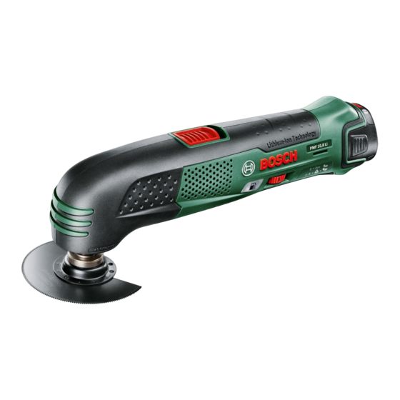Bosch PMF 10,8 LI Manual Original