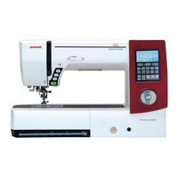 Janome HORIZON Memory Craft 7700 QCP Manual De Instrucciones