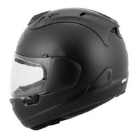 Arai Helmet RX-7V CORSAIR-X Instrucciones De Uso