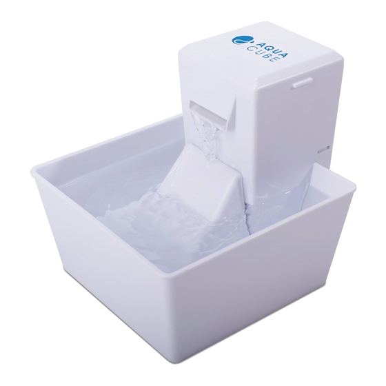 Petsafe Aqua Fountain Cube Manuales