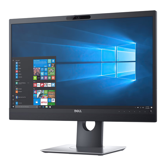 Dell P2418HZm Guia Del Usuario