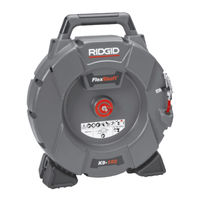 RIDGID FlexShaft K9-204 Manual De Instrucciones