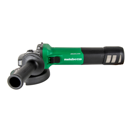 Metabo HPT G 12VE Manual De Instrucciones