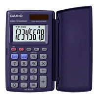 Casio HS-8VER Guia Del Usuario