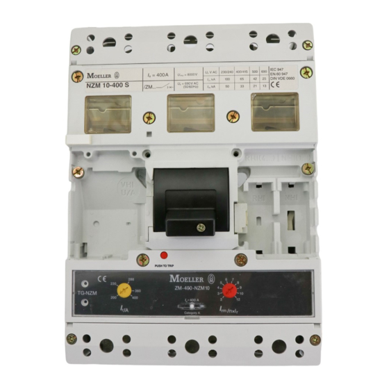 Moeller AF3-NZM 10 Instrucciones De Montaje