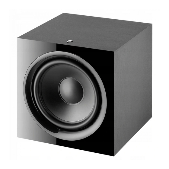 Focal SUB 600 P Manuales