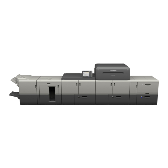 Ricoh Pro C9100 Guía De Usuario
