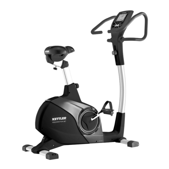 Kettler Ergometer E7 Manual De Instrucciones