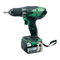 Hitachi DS 14DSL Instrucciones De Manejo