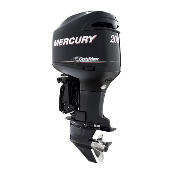 Mercury Marine OptiMax 200 Manual Del Usuario