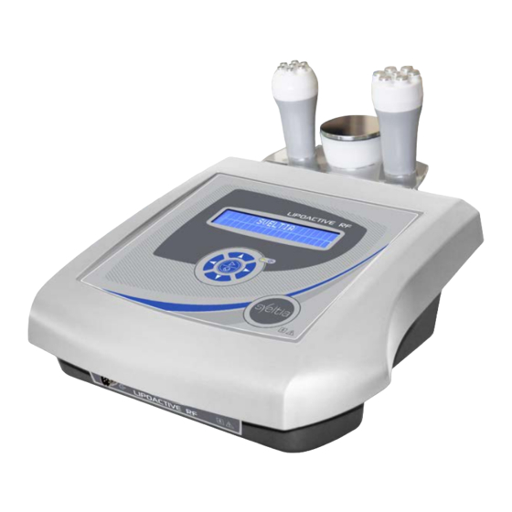 sveltia LIPOACTIVE RF Manual De Usuario