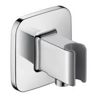 Hansgrohe FixFit Porter Square 26486000 Instrucciones De Montaje