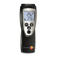 testo 720 Manual De Instrucciones