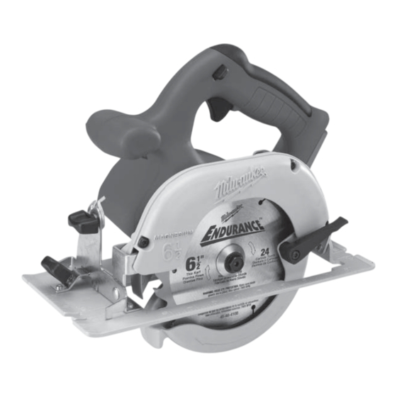 Milwaukee 6310-20 Manual Del Operador