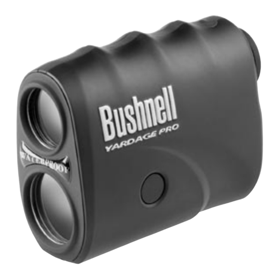 Bushnell Legend Yardage Pro Manual De Instrucciones