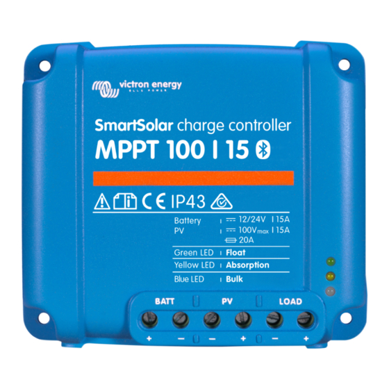 Victron energy MPPT 75/10 Manual De Instrucciones