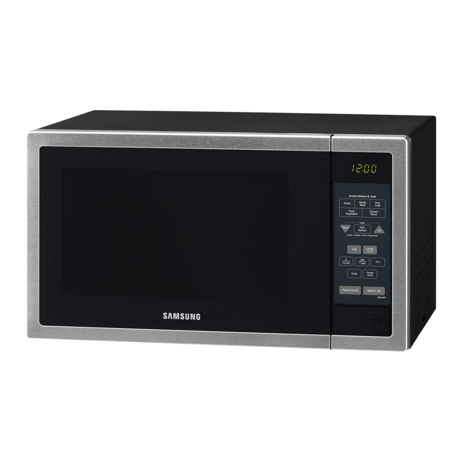 Samsung GE614ST Instrucciones Para El Usuario