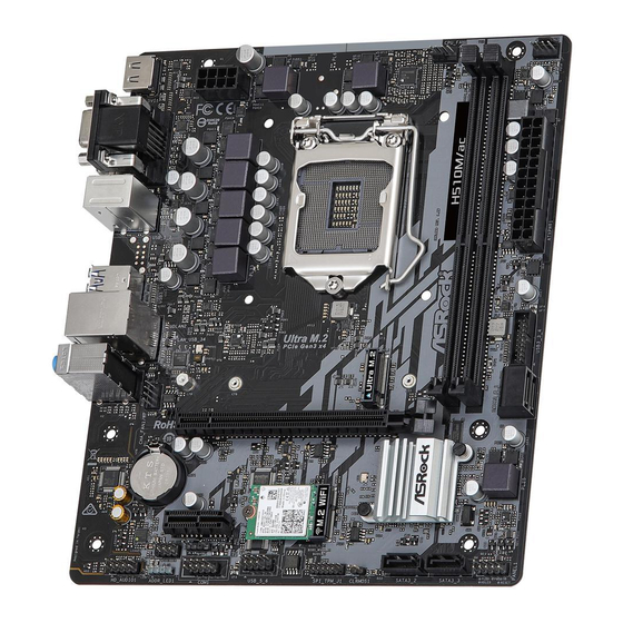 ASROCK H510M/ac Manual De Instrucciones