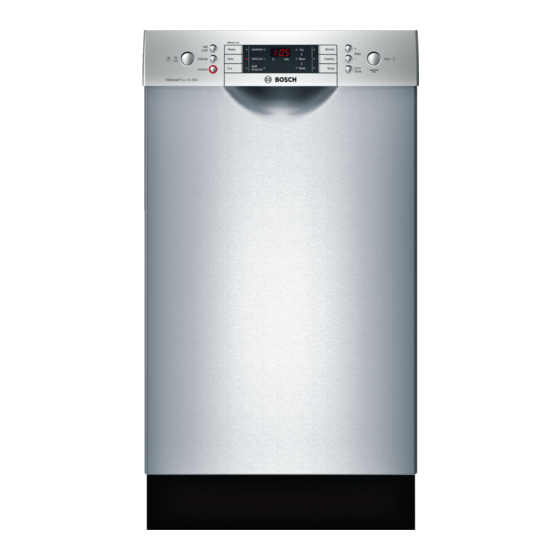 Bosch SPE68U55UC Instrucciones De Manejo
