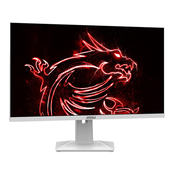 MSI G Serie Guía De Usuario