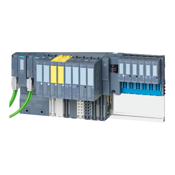 Siemens SIMATIC ET 200SP HA Manual De Sistema