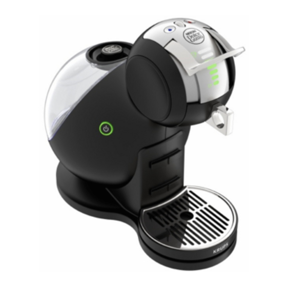 DeLonghi NESCAFE Dolce Gusto MELODY 3 Inicio Rápido