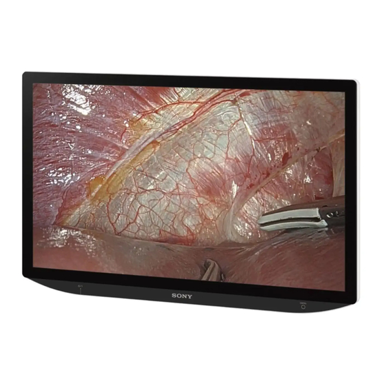 Sony LMD-XH320MT Manual De Instrucciones
