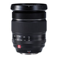Fujifilm XF16-55mmF2.8 R LM WR Manual Del Propietário