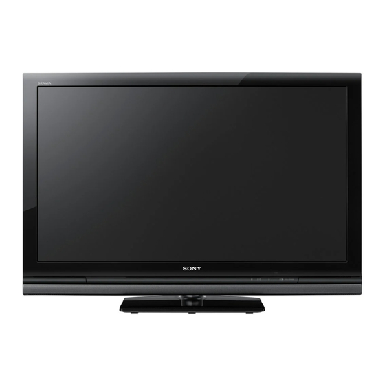 Sony BRAVIA KDL-40S40 Serie Manual De Instrucciones