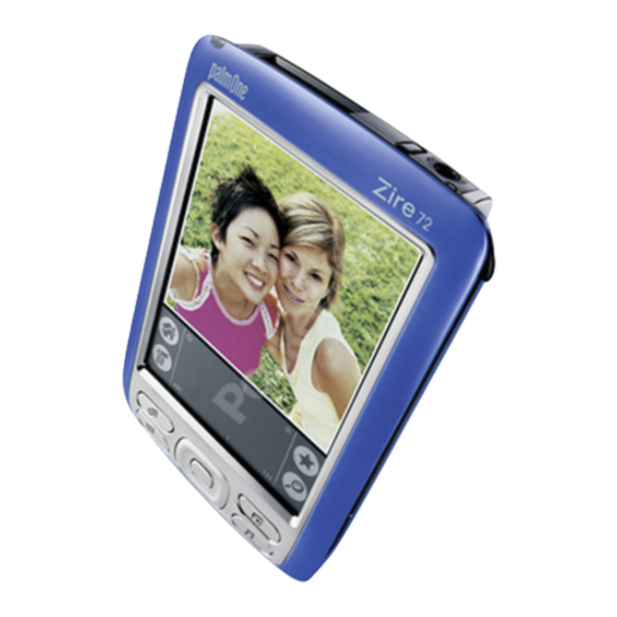 palmOne Zire 72 Guia Del Usuario