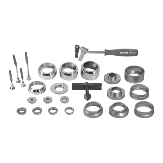 Matco Tools CSTK78 Manual Del Usuario