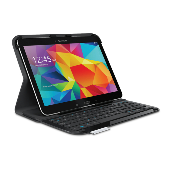 Logitech Ultrathin Keyboard Folio Manuales