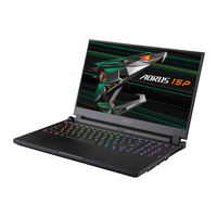 Gigabyte AORUS 15P Guia De Inicio Rapido