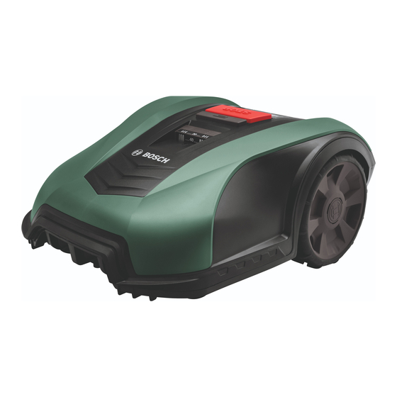 Bosch Indego M 700 Manual Original
