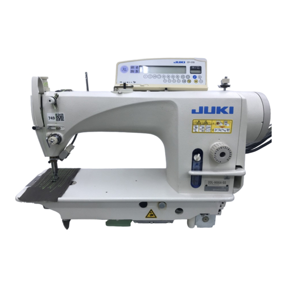 JUKI DDL-9000A Manual De Instrucciones