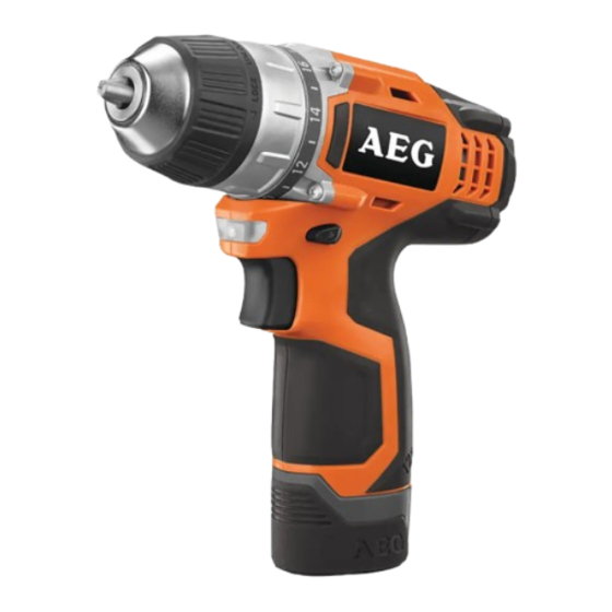 AEG BS12C Manual De Instrucciones