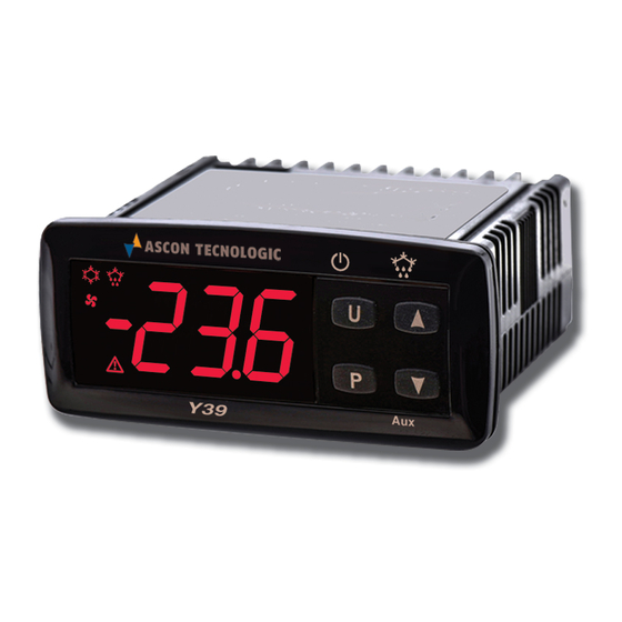 ASCON TECNOLOGIC Y39 Manual De Instrucciones