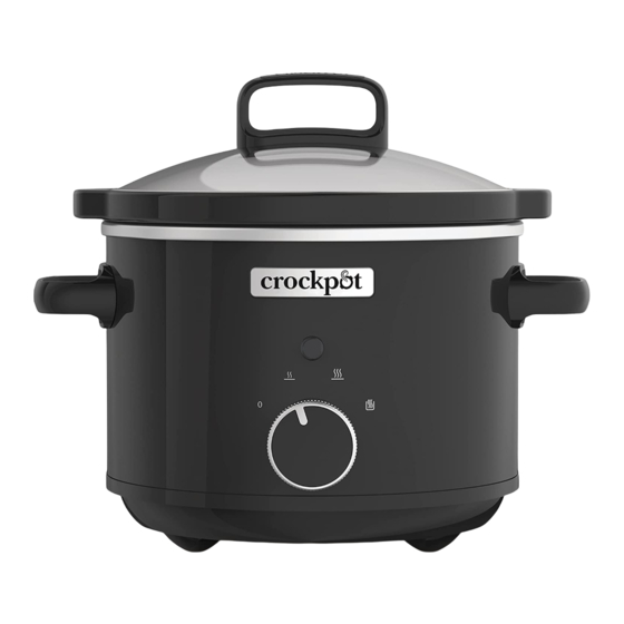 Crock-Pot Slow Cooker CSC046X Manual De Instrucciones