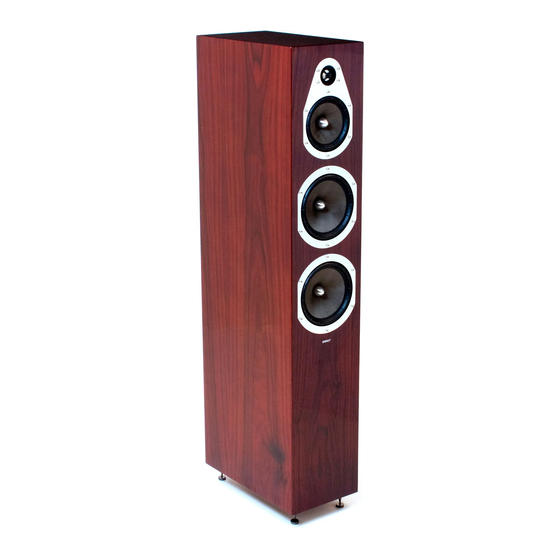 Energy Speaker Systems Veritas Serie Manual Del Propietário